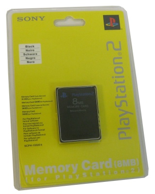 Sony Tarjeta De Memoria 8mb Para Play Station 2